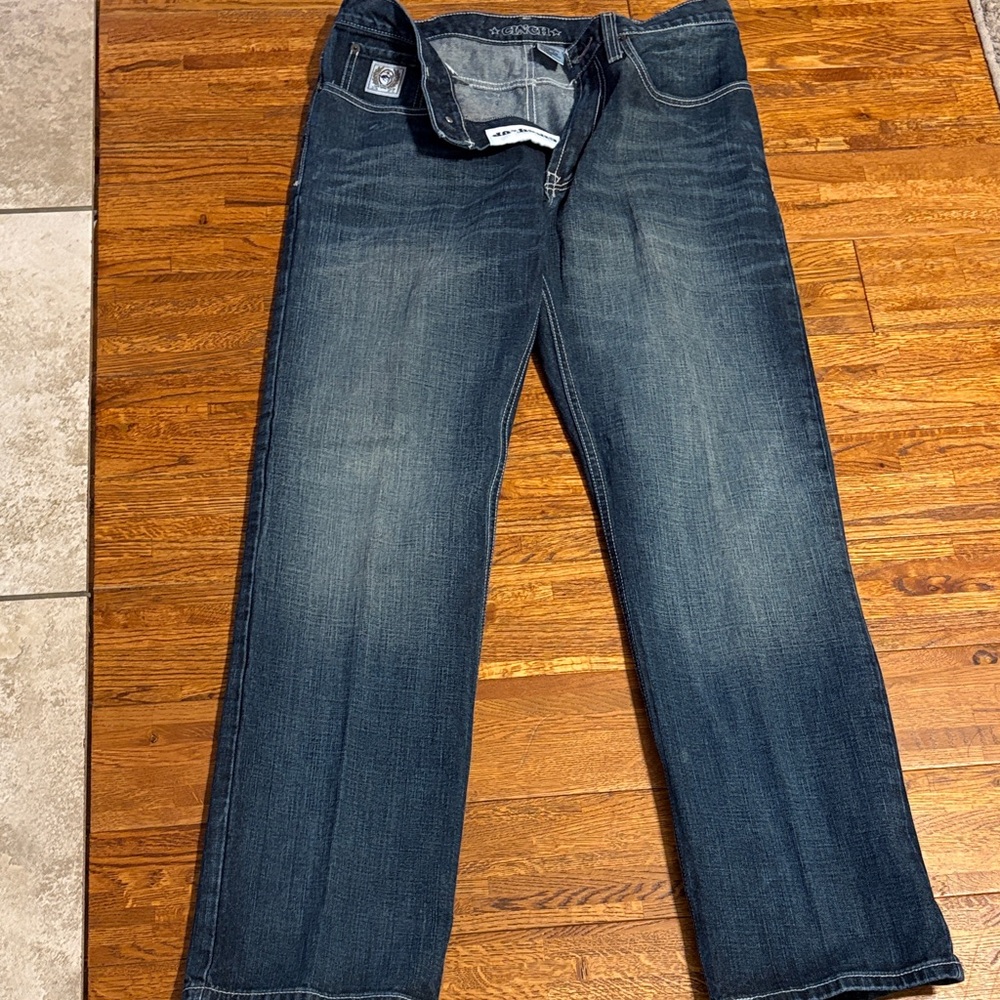 Cinch Men's Dark Blue Relaxed Jeans